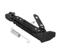 Cavalletto di supporto laterale universale regolabile per NMAX 155 20152016 NMAX 125 (Nero)