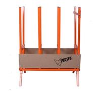 Cavalletto FUXTEC FX-SH2.0 in metallo per motoseghe a legna - legna da ardere, con piedini regolabili, struttura estremamente robusta in acciaio con ampio piano di appoggio.