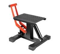 Cavalletto idraulico per moto, professionale, fino a 400 kg, altezza regolabile per moto, con piattaforma larga, supporto per motocross, per riparazione bici da dirtbikes