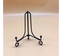 Cavalletto in ferro per esporre quadri e oggetti d'arte di varie dimensioni (17,8 cm)