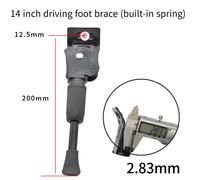 Cavalletto in lega design elegante compatibile con dodici ebike quattordici poll