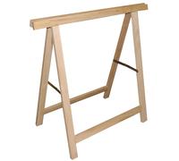 CAVALLETTO LEGNO FAGGIO 75X75x4 cm DA LAVORO GAMBE TAVOLO PIANO FAI DA TE