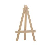Cavalletto in legno per opere d'arte, supporto regolabile per mensola triangolare per principianti che imparano creatio cavalletto vassoio allegato