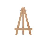 Cavalletto in legno Treppiede Espositore in legno Decorazione per feste Staffa di dolore per viaggi all'aperto Paesaggio Portatile Pittura Cavalletto per bambini
