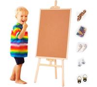 Cavalletto in piedi per bacheca, altezza regolabile per appunti, foto e orari esterni