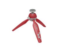 JOBY HandyPod 2 Kit, Treppiede da Tavolo per Smartphone, Supporto per Telefono GripTight 360 e Supporto a Perno, Action Cam, Fotocamere Mirrorless, Dispositivi fino a 1 kg, Rosso