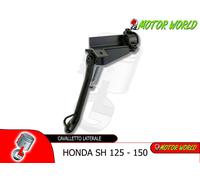 CAVALLETTO LATERALE COMPLETO NERO ORIGINALE HONDA SH 125 2001-2004 JF09A