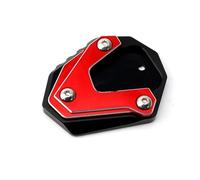 Cavalletto Laterale Estensione Per FANTIC Per CABALLERO Per FLAT Per TRACK 125 250 Per RALLY Supporto Estensione Piastra Cavalletto Allargatore Piede Moto(Rosso)