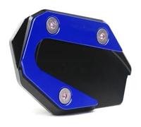 Cavalletto Laterale Estensione Per Y&amaha Per MT03 Per MT-25 Per YZF-R3 Per YZF-R25 Supporto Cavalletto Laterale Moto CNC Piastra Estensione(Blu,X-2)