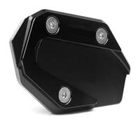 Cavalletto Laterale Estensione Per Y&amaha Per MT03 Per MT-25 Per YZF-R3 Per YZF-R25 Supporto Cavalletto Laterale Moto CNC Piastra Estensione(Nero,X-2)