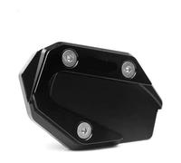 Cavalletto Laterale Estensione Per Y&amaha Per MT03 Per MT-25 Per YZF-R3 Per YZF-R25 Supporto Cavalletto Laterale Moto CNC Piastra Estensione(Nero,X-3)