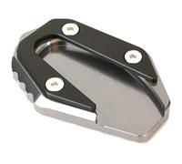 Cavalletto Laterale Estensione Per Y&amaha Per MT03 Per YZF R3 Per YZF-R25 Per MT25 2014-2024 Piastra Estensione Antiscivolo Cavalletto Laterale Moto(Argento)