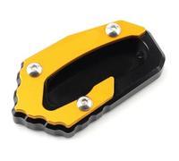 Cavalletto Laterale Estensione Per Y&amaha Per TMAX 530 SX DX 2017-2019 Piastra Estensione Piede Cuscinetto Antiscivolo Supporto Cavalletto Laterale Moto CNC(Oro,T Max)