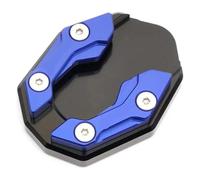 Cavalletto Laterale Estensione Per Y&amaha Per XAMX300 Per XMAX 300 2015-2024 Piastra Supporto Cavalletto Estensione Piede Moto Laterale Allargamento Cuscinetto(Blu)
