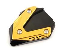 Cavalletto Laterale Estensione Per Y&amaha Per Xmax300 Per Xmax250 Per Xmax125 2017-2023 Supporto Cavalletto Laterale Moto CNC Con Estensione Antiscivolo(Oro)
