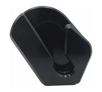 Cavalletto Laterale Estensione Per Y&amaha Per YZF-R6 2019-2021 Piastra Estensione Del Piede Cuscinetto Antiscivolo Supporto Cavalletto Laterale Moto CNC(Nero)