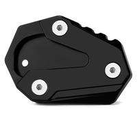 Cavalletto Laterale Estensione Per Y&amaha Per YZF R6 Per YZF-R6 2012-2024 Piastra Estensione Piede Pad Antiscivolo Estensione CNC Cavalletto Moto Supporto Laterale(Nero,X-3)