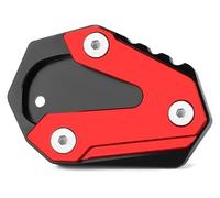 Cavalletto Laterale Estensione Per Y&amaha Per YZF R6 Per YZF-R6 2012-2024 Piastra Estensione Piede Pad Antiscivolo Estensione CNC Cavalletto Moto Supporto Laterale(Rosso,X-1)