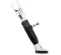 Cavalletto Laterale Moto per Piaggio Liberty 125/125 S,Regolabile Supporto Stazionamento Rinforzato Portata Piede Antiscivolo Ricambio Tuning Compatibile,Silver
