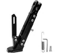 Cavalletto Laterale Moto per Suzuki V-Strom 250SX Vstrom 1000/1050 XT DL650 | 1 Pezzo Supporto Laterale Regolabile Alluminio Piede Parcheggio Piastra Estensione Staffa Base