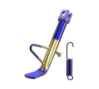 Cavalletto laterale per moto regolabile - Robusto supporto per moto, robusto poggiapiedi, accessorio durevole | Supporto universale per scooter, ATV, bicicletta, garage, attività all'aperto