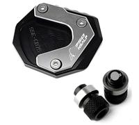 cavalletto laterale Piede 2023 Per TRANSALP XL750 TRANSALP XL 750 CNC Accessori Moto Cavalletto Laterale Ingrandire Estensione E Valvola Della Gomma Cappelli Aria