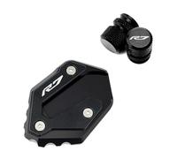 cavalletto laterale Piede Per R7 YZFR7 YZF R7 R 7 YZF-R7 2021 2022 2023 Moto Piede Cavalletto Laterale Ingrandire Piastra Di Supporto Pad Valvola Della Gomma Caps