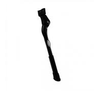 Cavalletto Laterale Regolabile E-Bike 26-29 Pollici Alluminio Nero Montaggio Posteriore 18mm