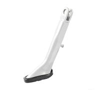 Cavalletto laterale resistente per bici elettrica con telaio in metallo rinforzato, struttura antiscivolo, fori preforati e vernice protettiva resistente alla ruggine (18 cm)