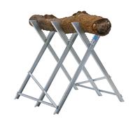Cavalletto Legno Catena Legna Ardere Visto Supporto per Sega Kettensägebock