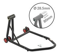 Cavalletto Mono Braccio Moto Anteriore Nero Universale Metallo 28.5