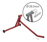 Cavalletto Mono Braccio Rosso Moto Anteriore Universale Metallo 28.5