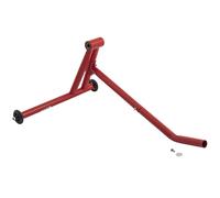 Cavalletto Monobraccio Moto Posteriore Metallo Perno Universale Rosso A-Pro