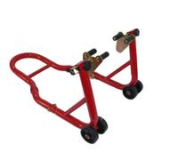 Cavalletto Montaggio Moto Frontale Rosso per Bwm F 650 GS 2008-2012 E8GS