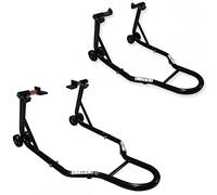 Cavalletto Moto Alzamoto Anteriore Posteriore Cono + Piastre