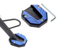 Cavalletto Moto Laterale Estensione per Triumph Tiger 1050 2007-2013 2014 2015 2016 2017 2018 2019 2020, Antiscivolo Universale Alluminio Supporto Cavalletto Laterale Allargatore,D-Blue