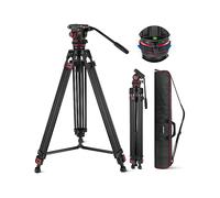 Neewer TP75, treppiede premium con testa fluida, borsa