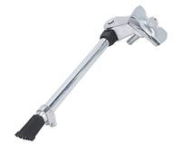 Cavalletto per bici con montaggio centrale, cavalletto laterale regolabile in lega di alluminio per mountain bike da strada da 24-27 pollici (Silver)