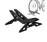 Cavalletto per Bici da Strada, Regolabile Supporto Larghezza 2.5-7.5 Centimetri, Portabici da Pavimento, Per Ruota, Pneumatico, Scooter, Parcheggio, Garage, Capanno Interno, Manutenzione, Riparazione