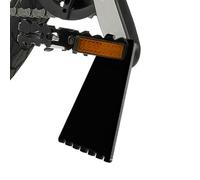 Cavalletto per bicicletta, supporto per parcheggio a terra, cavalletto in fibra di carbonio, accessorio leggero e portatile per riporre la casa, compatibile con mountain bike, strada e città,