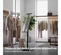 Cavalletto per Insegne da Pavimento Esposizione Bifacciale per Fiere, Reception