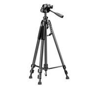 Cavalletto per Macchina Fotografica, Camera Tripod Mobile Phone Video Photography Tripod, Professional Travel SLR Camera Tripod (Size : 82.6in/210cm)
