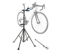 Wiltec Cavalletto per Manutenzione Bici orientabile a 360° Max 30kg Supporto di Riparazione Bicicletta