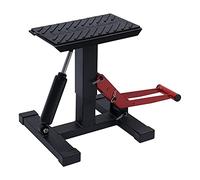 Cavalletto per moto e motocross, con Damper nero e rosso, altezza regolabile, adatto per la maggior parte delle moto, carico massimo 150 kg