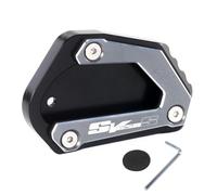 Cavalletto per moto Estensione cavalletto laterale/Adatto per Suzuki SV650 SV 650 S 650S 2004-2007 SV650S Accessori moto Parti Ingrandistore cavalletto laterale(SV650S LOGO GRAY)