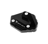 Cavalletto per moto Estensione cavalletto laterale per moto Yamaha MT-07, MT07, MT 07, FZ07, XSR700, XSR 700 (14-21)(Black with logo)