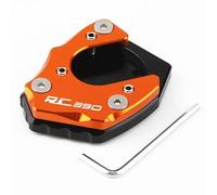 Cavalletto per moto Estensione supporto cavalletto laterale per moto, compatibile con Duke 125 200 390 2012-2023 RC125 RC200 RC390 2014-2023(RC390 Orange)