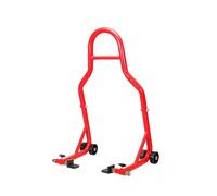 cavalletto per moto Motorcycle Black/Red Full Set Rear Wheel Support Stand Wheel Stand Auto Aheel Support Frame Tire Repairing Tool(Red)