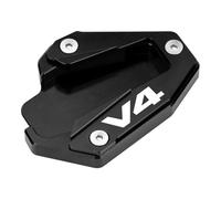 Cavalletto per moto Piastra Di Supporto Per Cavalletto Laterale, Estensore Per Ducati Multistrada V4 Per Rally S Sport(Black)