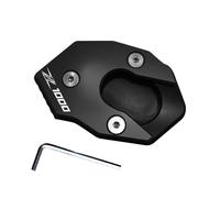 Cavalletto per moto, tappetino per parcheggio esteso per moto, compatibile con Kawasaki Z650, Z800, Z900, Z900RS, Z1000/SX, supporto laterale per piedini piccoli (Z1000 Black)